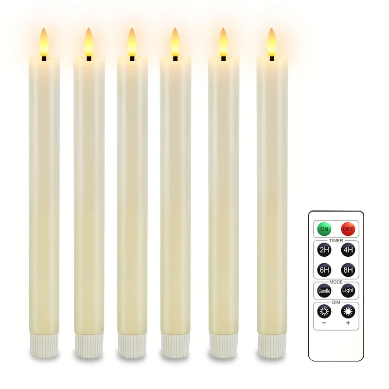 Bougies LED Intelligentes | Décoration Lumineuse et Sécurisée pour Fêtes