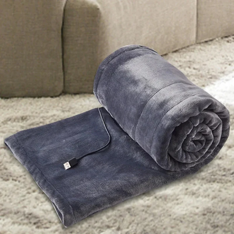 Plaid Électrique Compact Rechargeable