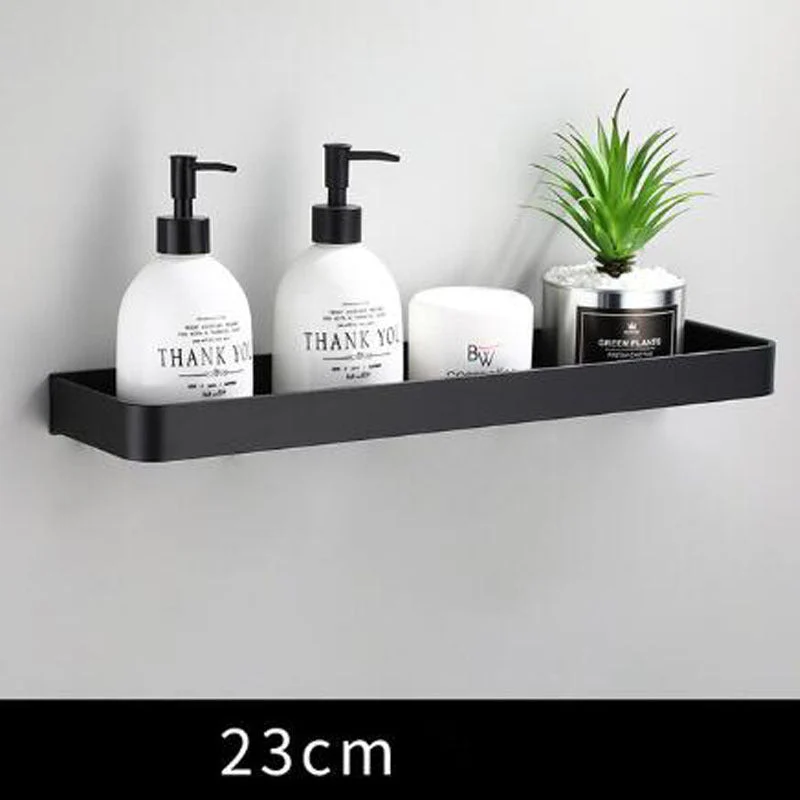 Étagère Murale Noire Élégante | Rangement Compact et Déco Moderne