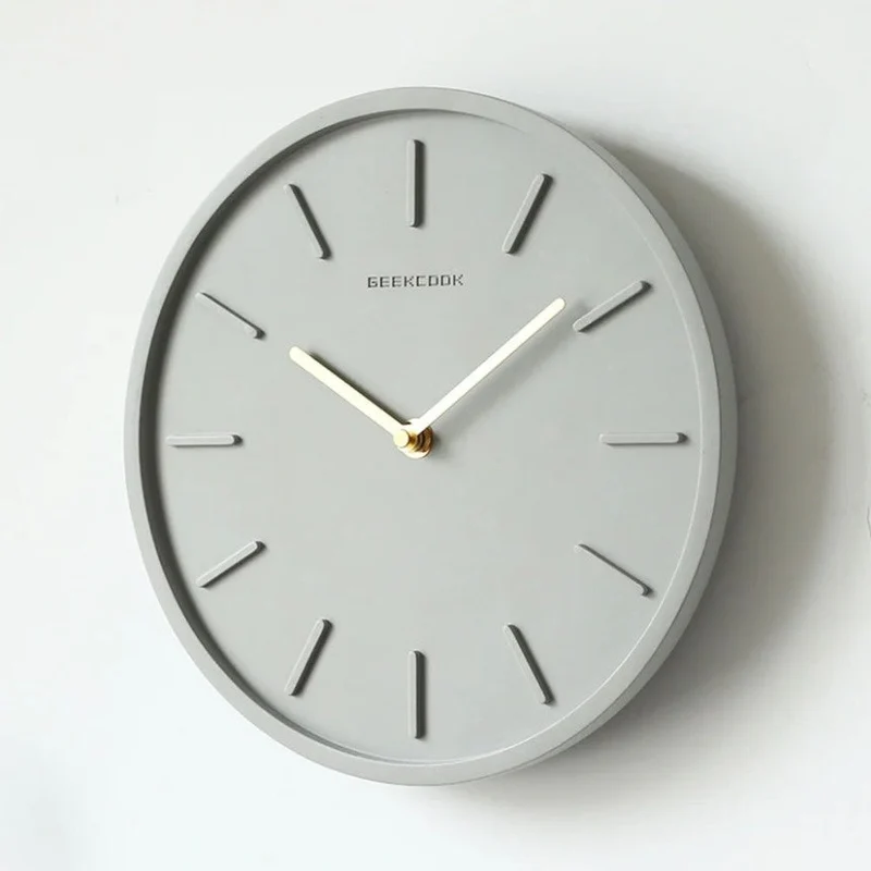 Horloge Murale Design Nordique Moderne