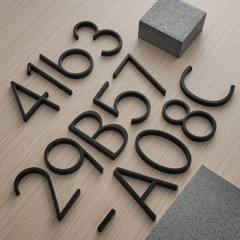 Plaques de Maison Design et Robustes