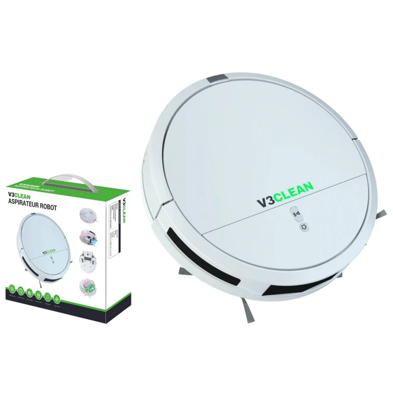 Aspirateur robot laveur V3CLEAN