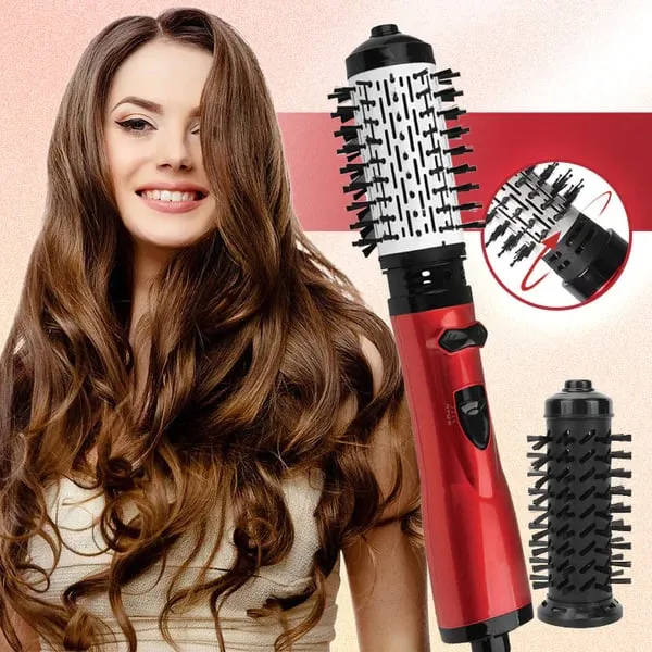Sèche-cheveux Brosse Chauffante pour Cheveux Volumineux