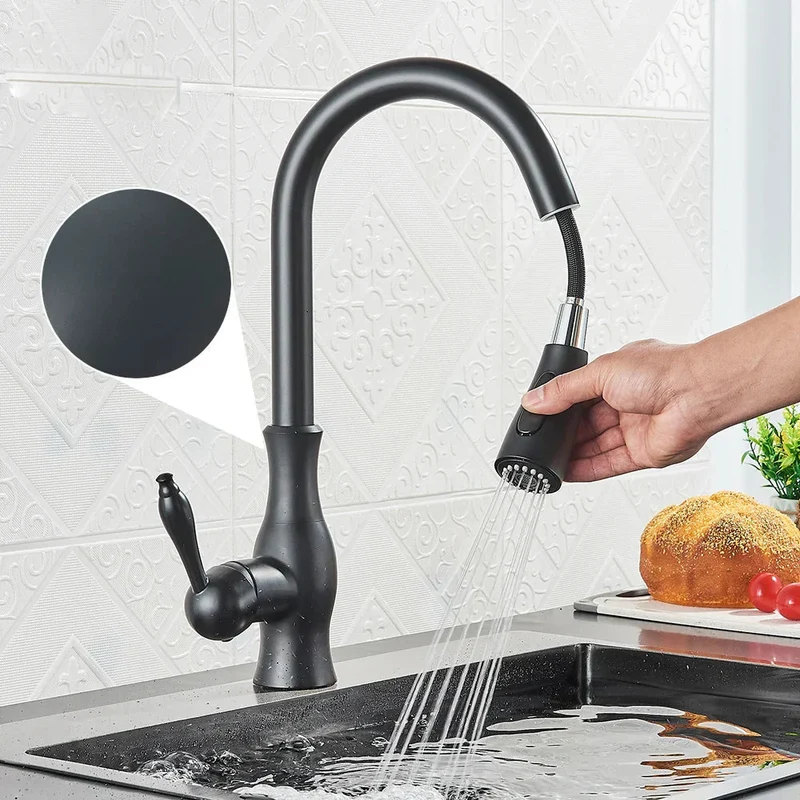 Robinet Cuisine Design Chromé Élégant