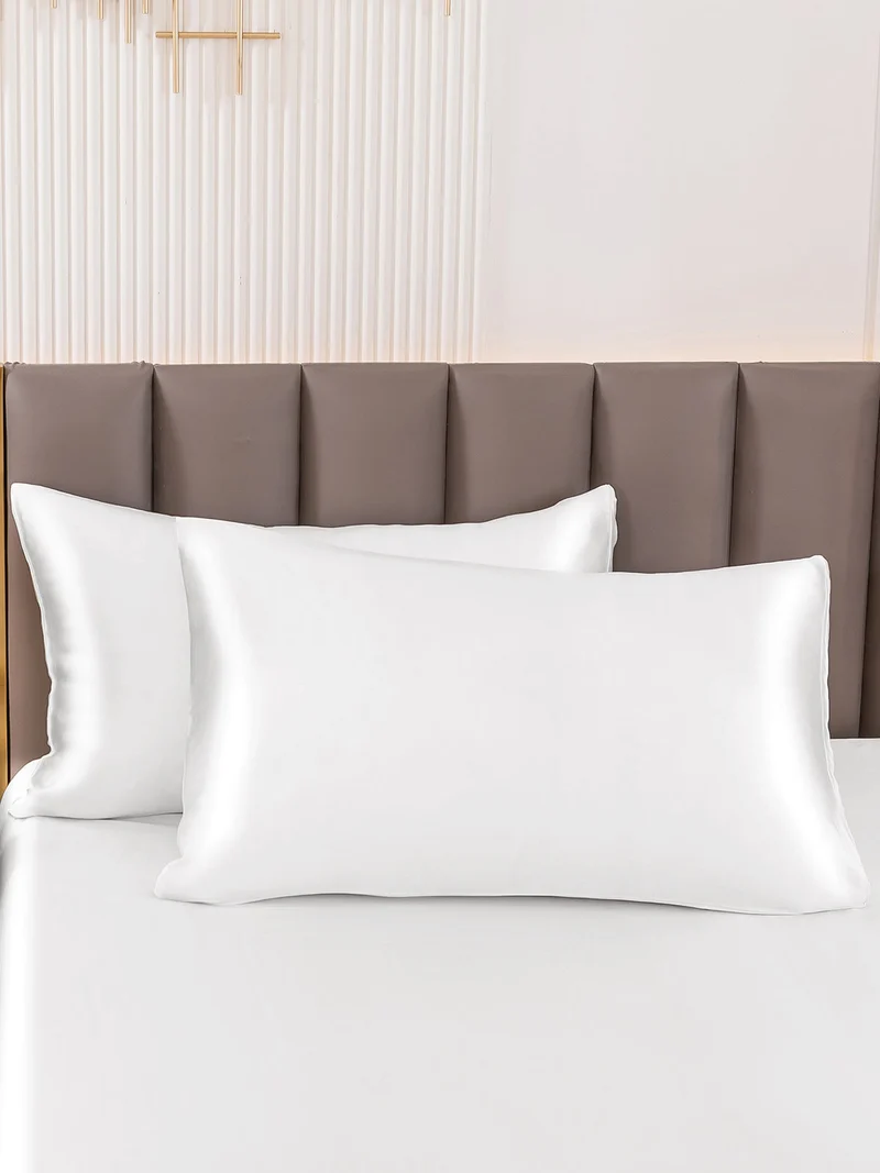 Taies d'oreiller Soie Luxe avec Fermeture Discrète