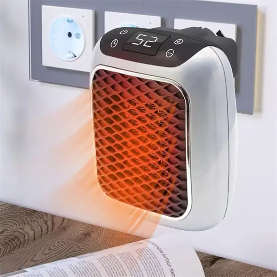 Chauffage Électrique Compact Sécurisé avec Minuteur