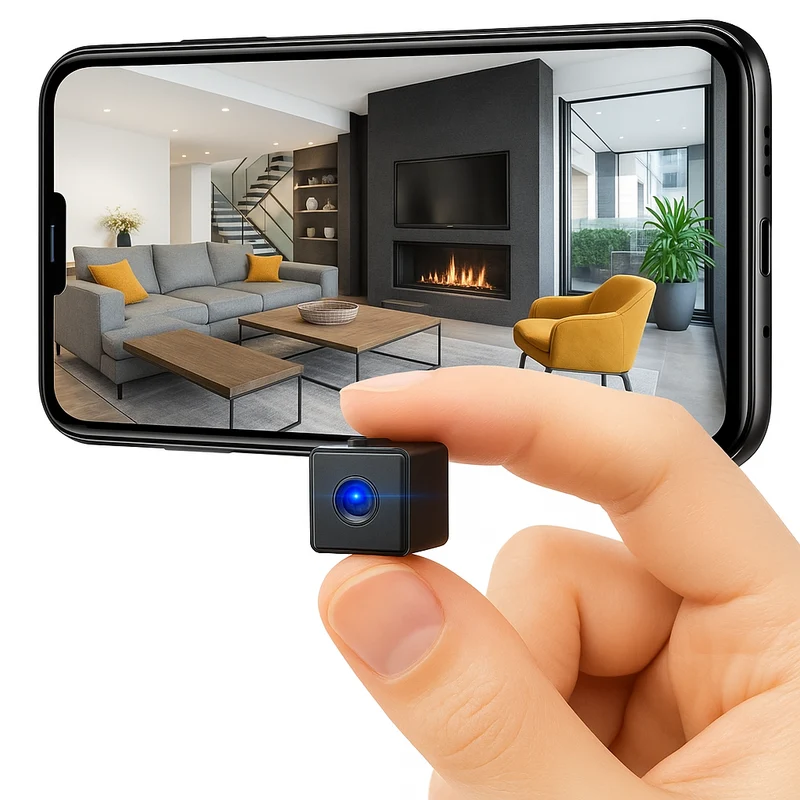 Caméra de Sécurité Maison WiFi Sans Fil