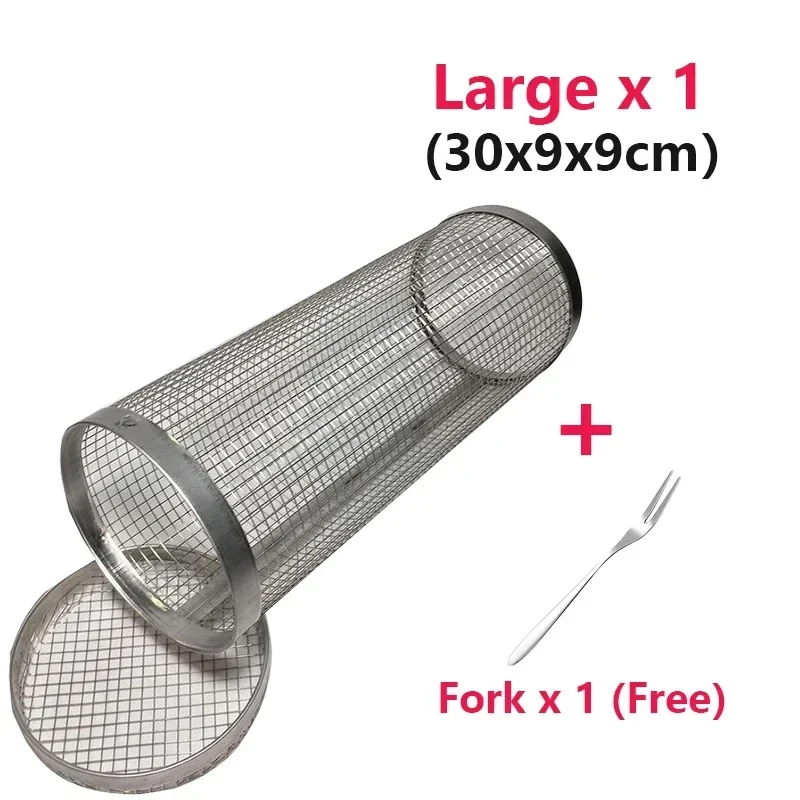 Panier BBQ Cylindrique Inox