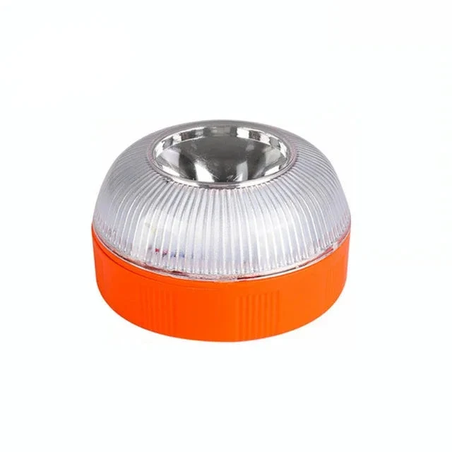 Luz de Emergencia V16 Homologada DGT - Recargable USB con Base Magnética