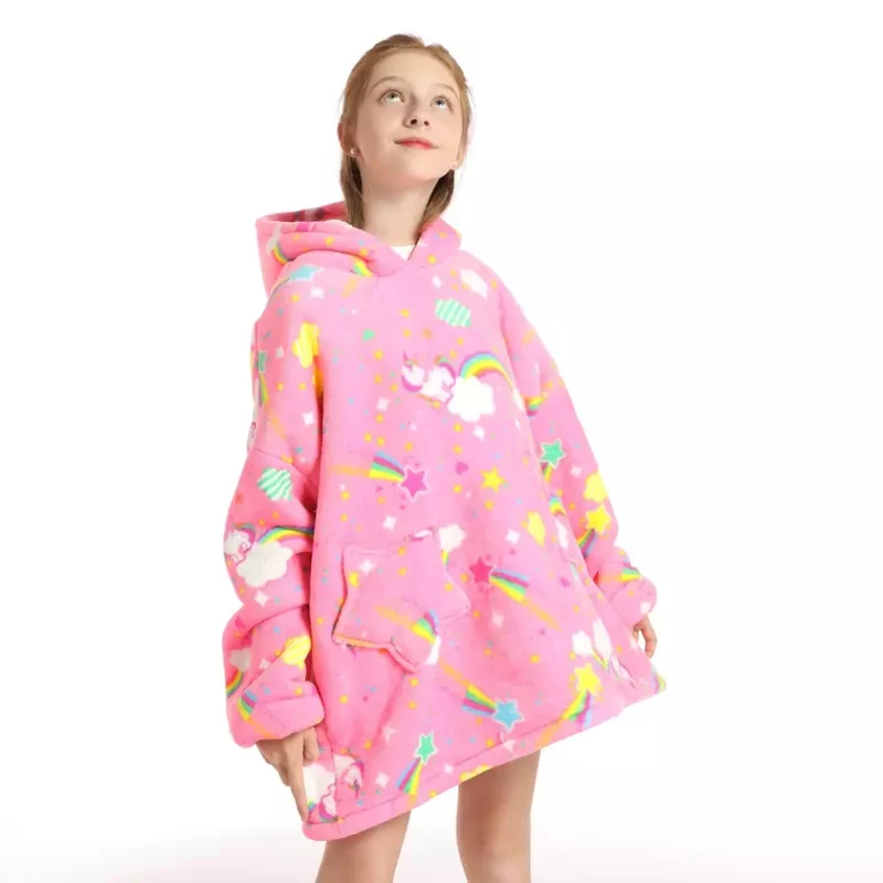 Couverture à capuche pour enfants
