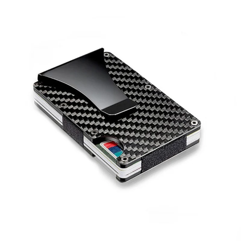 Porte-cartes en aluminium