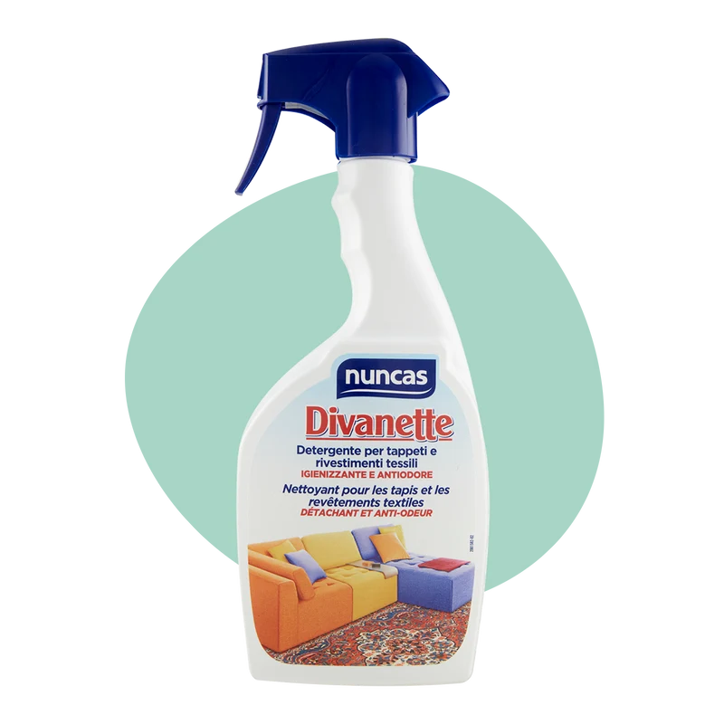Divanette Detergente Tappeti e Rivestimenti Tessili - 500ml