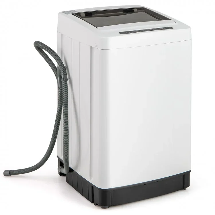 Giantex CW-937842561 2-in-1 Full-Automatic Washing Machine | 11 lbs | 8 Programs | Drain Pump | 110V