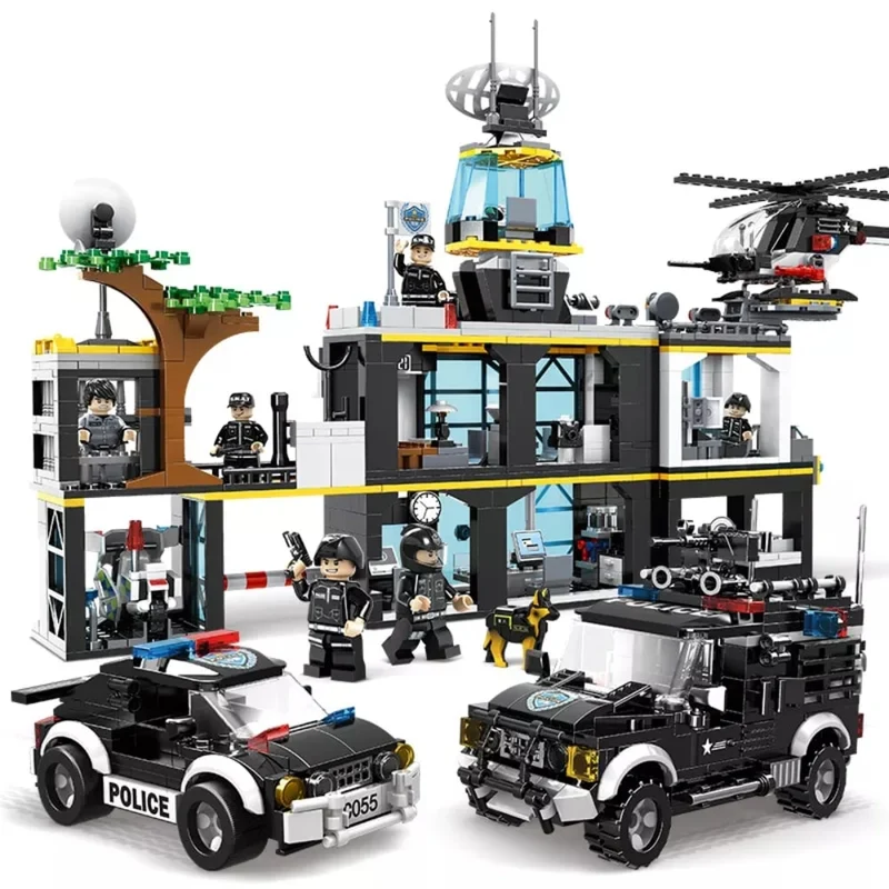 Set de briques Police 1261 pièces