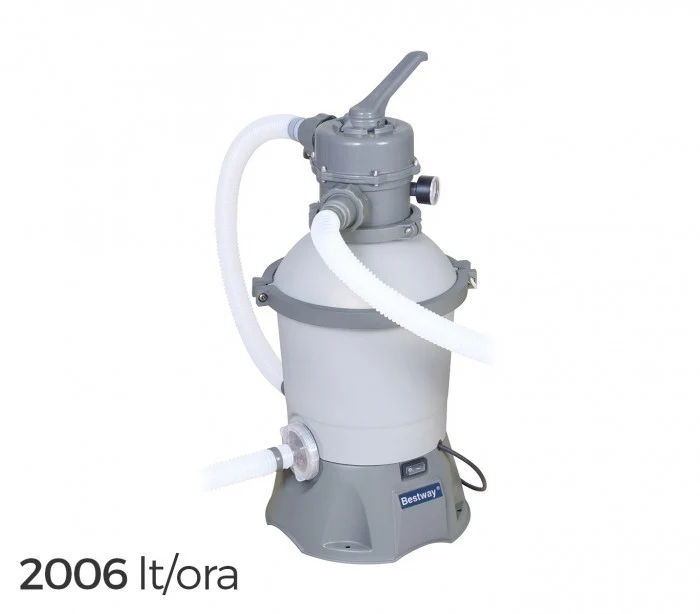 58397 - Pompe purifiante avec filtre à sable -traitement piscine - Bestway