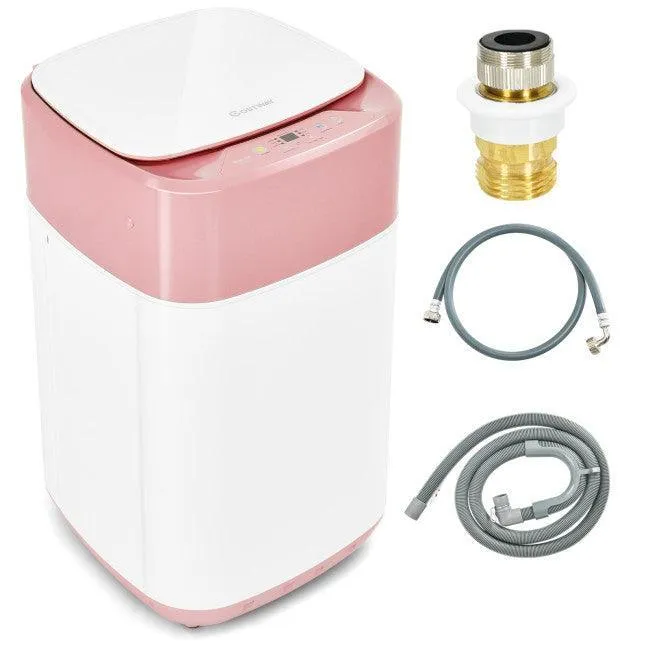 Costway 94853102 Portable Washing Machine | 8 lbs | 1.0 Cu.Ft | 6 Programs | Drain Pump | 110V