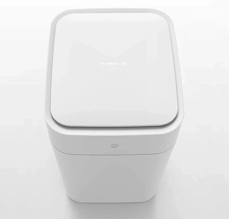 TOWNEW T1S smart trash can| 15.5L| white| self-sealing and self-changing