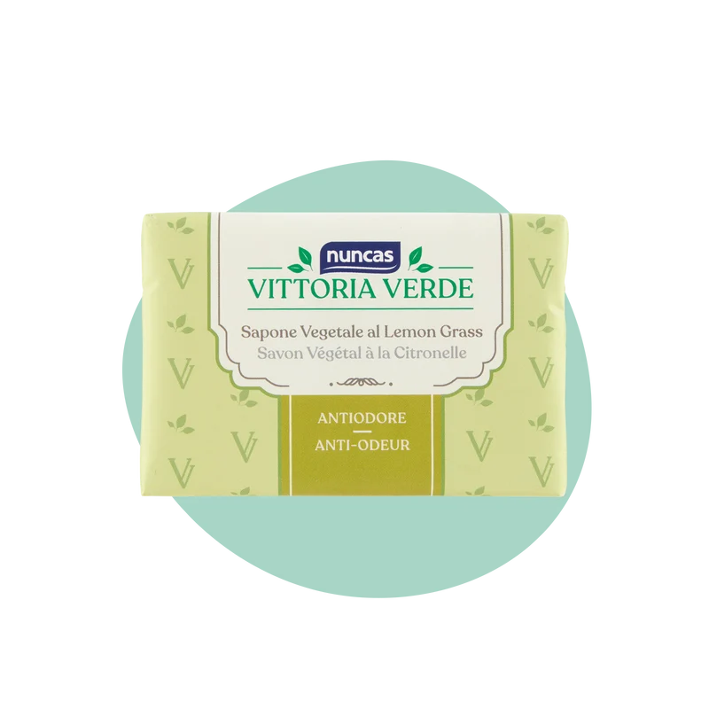 Vittoria Verde saponi pratici e funzionali Antiodore - 125g