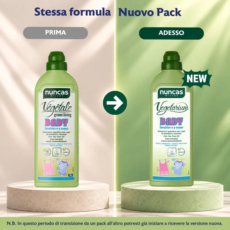 Vegetarium Detergente Specifico Baby Indumenti bambini e neonati - 750ml