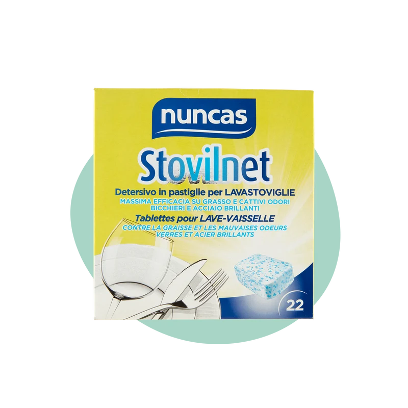 Stovilnet Detersivo in Pastiglie Lavastoviglie - 22 Pezzi