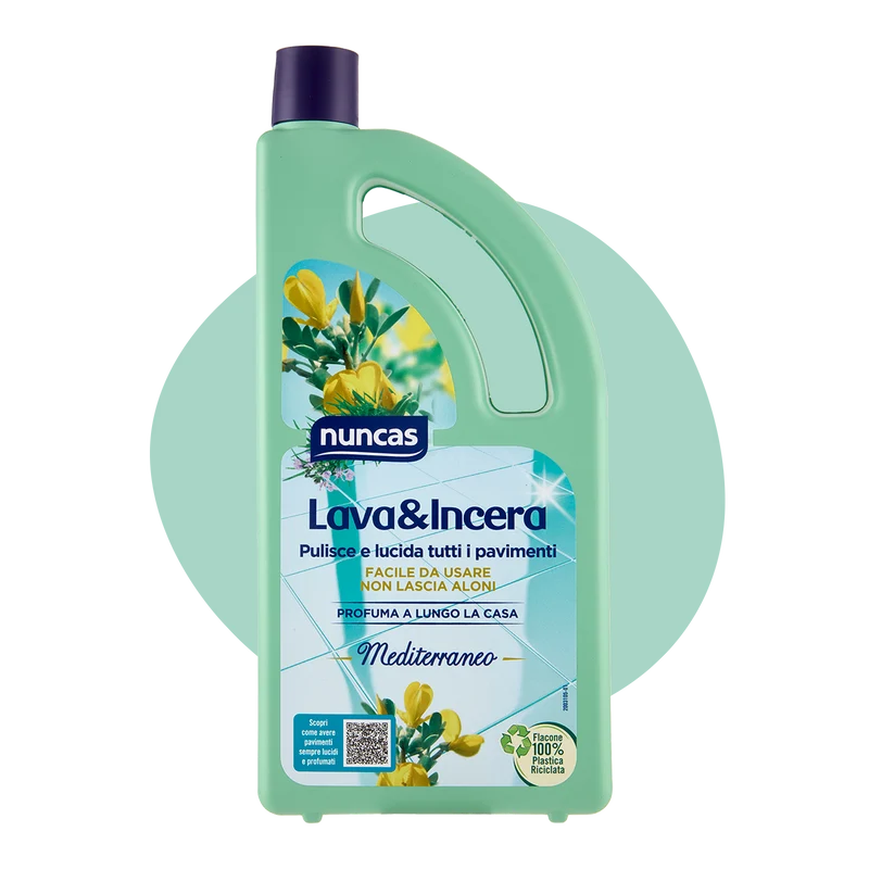 Lava & Incera Detergente Pavimenti Mediterraneo - 1000ml
