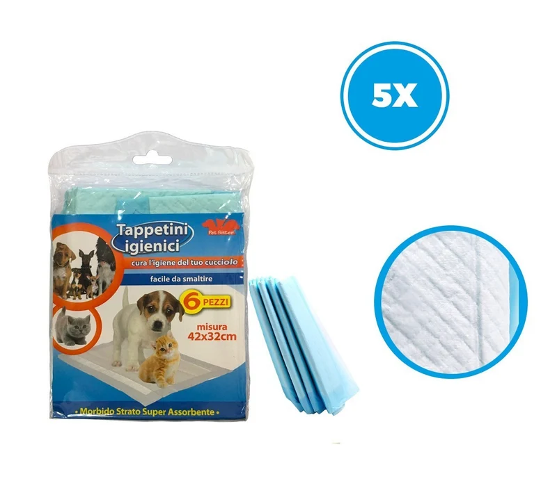 627336 Tapis éducateur pour chien ultra absorbant 30 pièces de PET SITTER