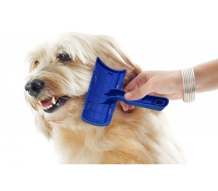 Brosse pour chiens et chats avec des peignes et aiguilles de protection 19418-04