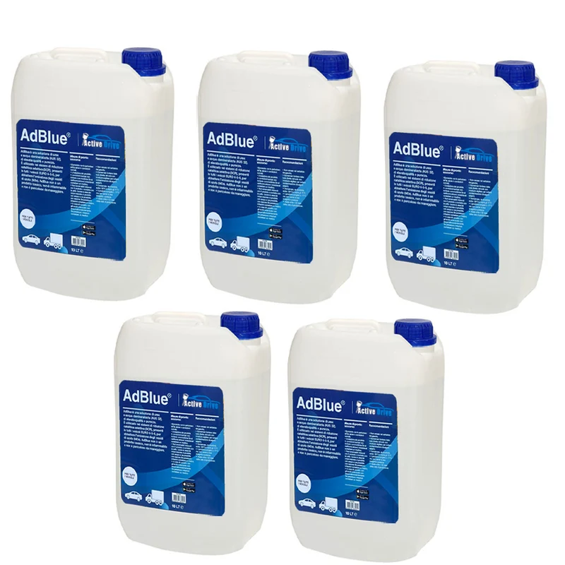 AdBlue 50lt Euro 4-5-6 Additif gaz d'échappement pour moteurs diesel Made Italy