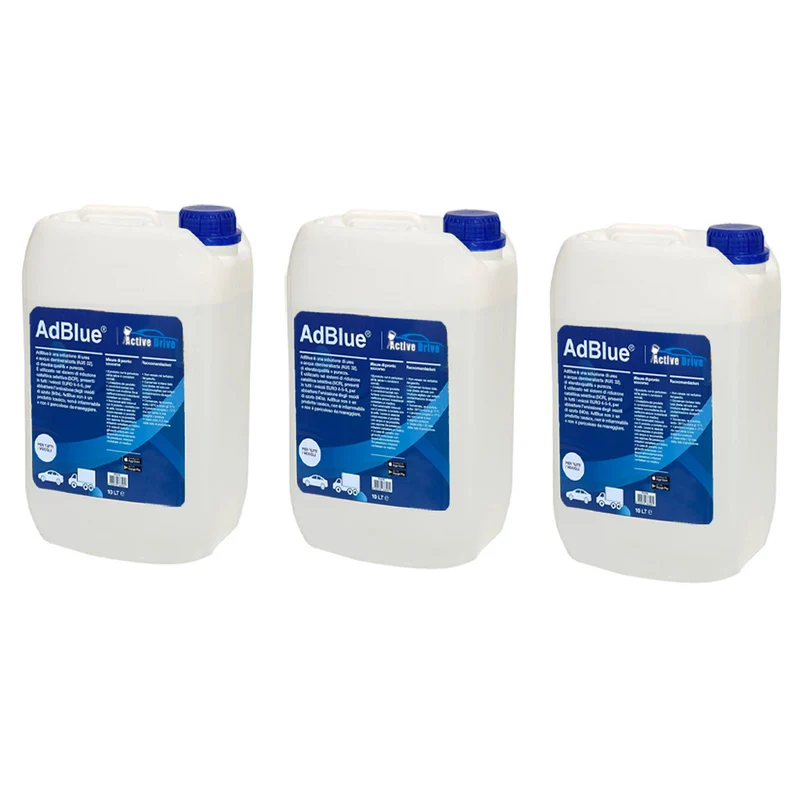 AdBlue 30 litres Euro 4-5-6 Additif gaz d'échappement moteurs diesel Made Italy