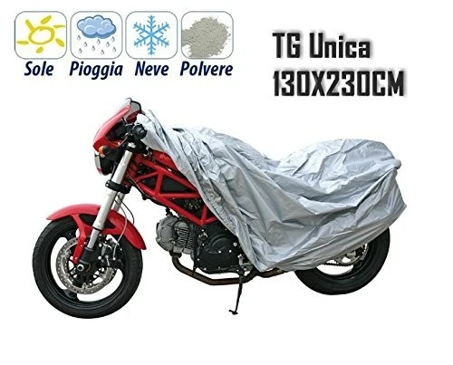 Housse de protection pvc pour moto 130 x 230cm - imperméable - Anti-poussière