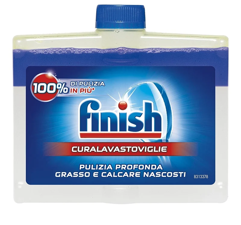 Finish CuraLavastoviglie Liquide Nettoyage profond du lave-vaisselle 250ml
