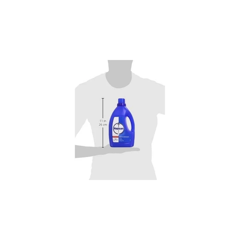 Additif désinfectant à lessive liquide Napisan 1,2 litres antibactérien