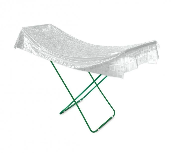 181034 Housse pour étendoir à linge PVC transparent RILUX 200X60cm