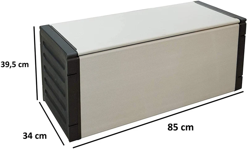Banc 3 compartiments avec sacs collecteurs 9240 coffret 85x39x34 cm