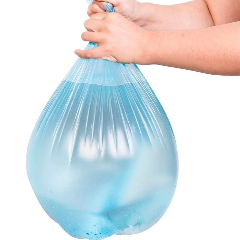 Kit 4 rouleaux de 10 sacs poubelle anti-gouttes colorés pour recyclage 70x110cm