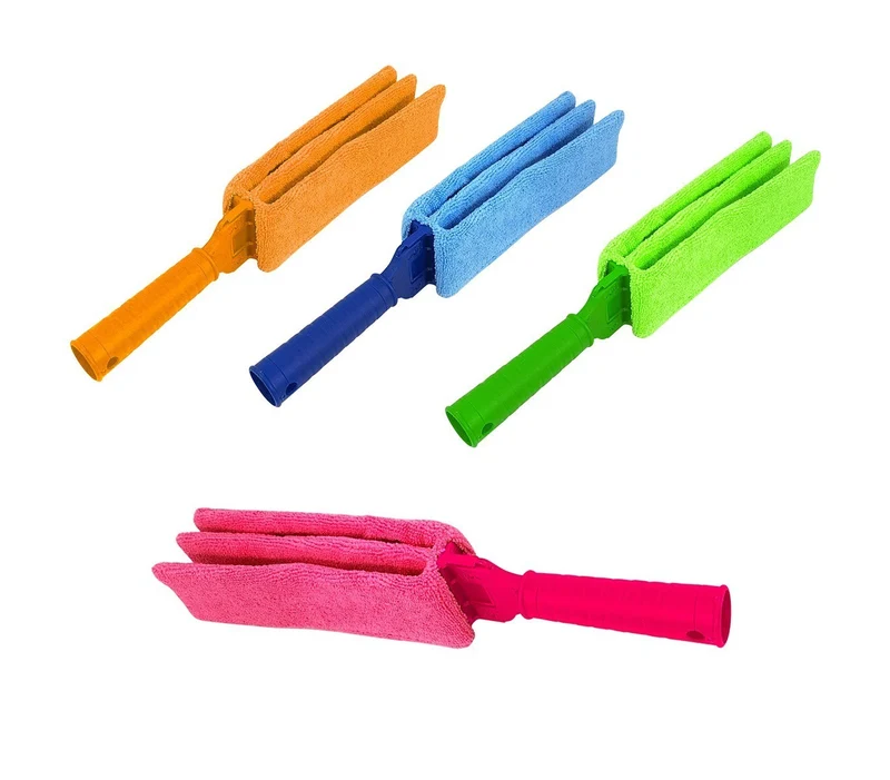 169109 Brosse de nettoyage en microfibre pour stores vénitien radiateurs volets