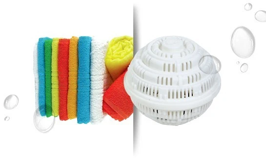 Boule de lavage écologique pour machine à laver sans détergent 1000 lavages
