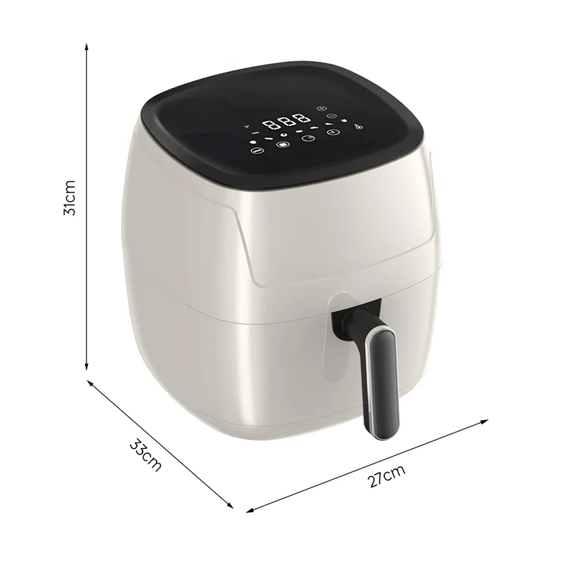 Friteuse à air 15L avec écran tactile et 7 programmes de cuisson - 1500W
