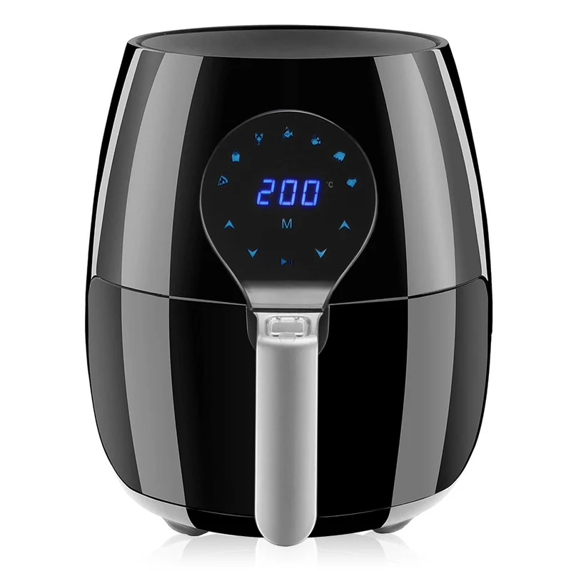 Friteuse à air 3,5 litres avec panier amovible 1500 W écran tactile et minuteur