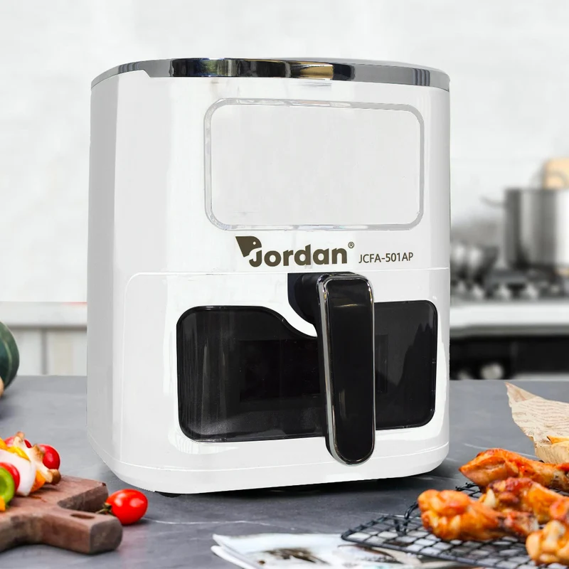 Friteuse à air 1600W JCFA-501AP Capacité 7,5 lt 200° avec verre transparent