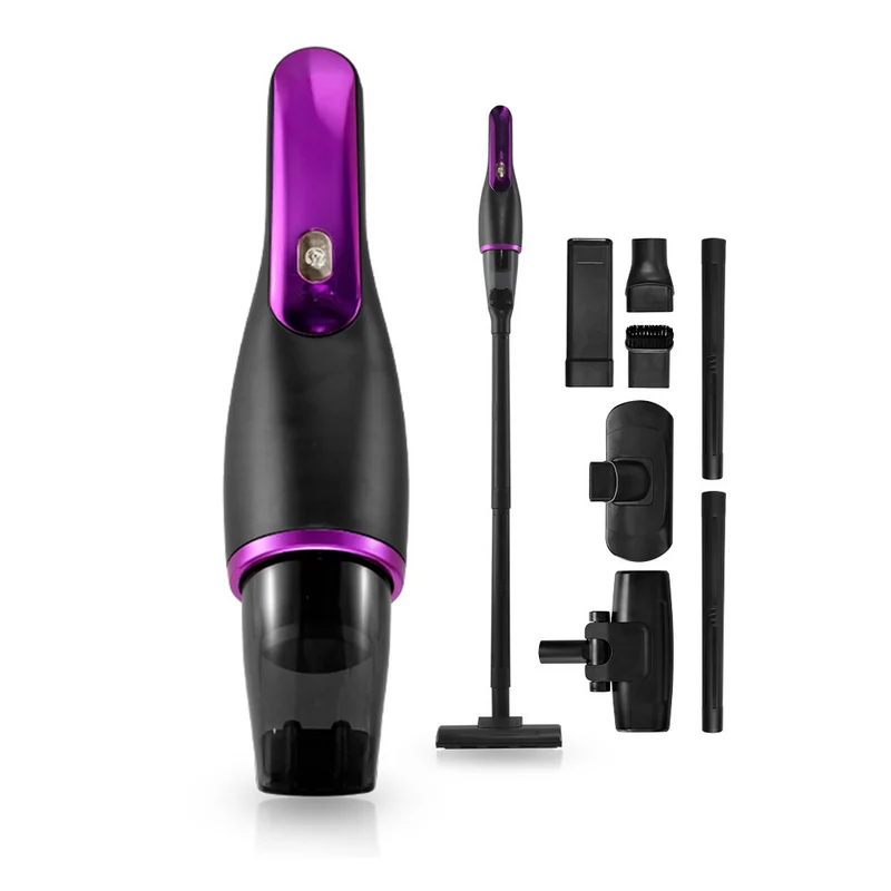 Aspirateur sans fil 100W, aspirateur à miettes pour voiture, balai HEPA