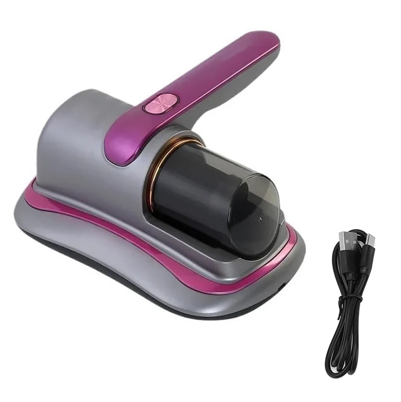 Aspirateur sans fil pour lit 100W rechargeable, avec filtre et lumière UV