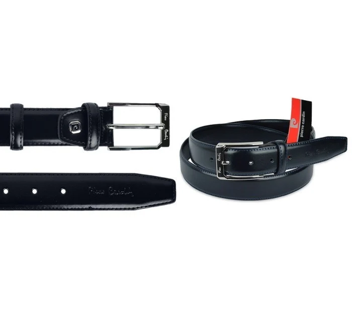 140203 - Ceinture en cuir réglable Pierre Cardin - homme