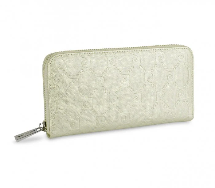 8822A Portefeuille pour femmes PIERRE CARDIN (Blanc Perle)