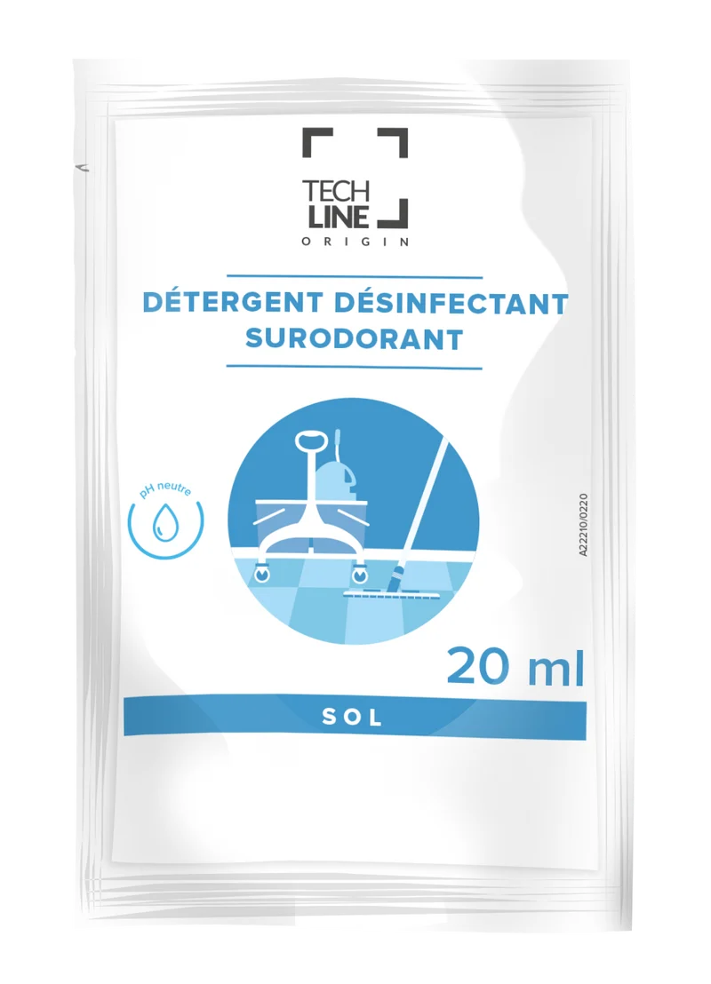 NETTOYANT DESINFECTANT SURODORANT FLEUR BLANC TECHLINE 250X20ML