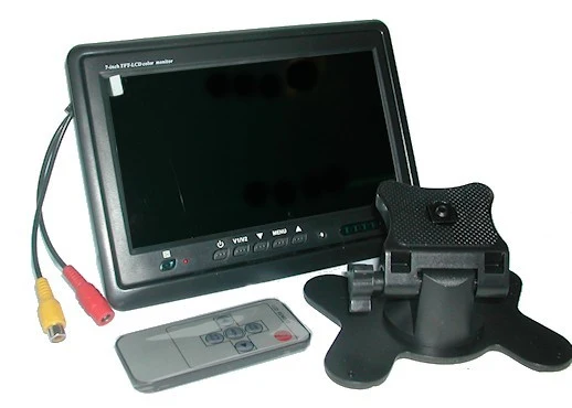 Moniteur LCD TFT 7' appui-tête et surveillance mod 2