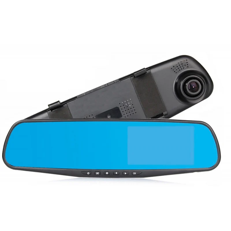 Rétroviseur avec caméra et écran LCD 4.3" DVR Vidéo Full HD 1080P