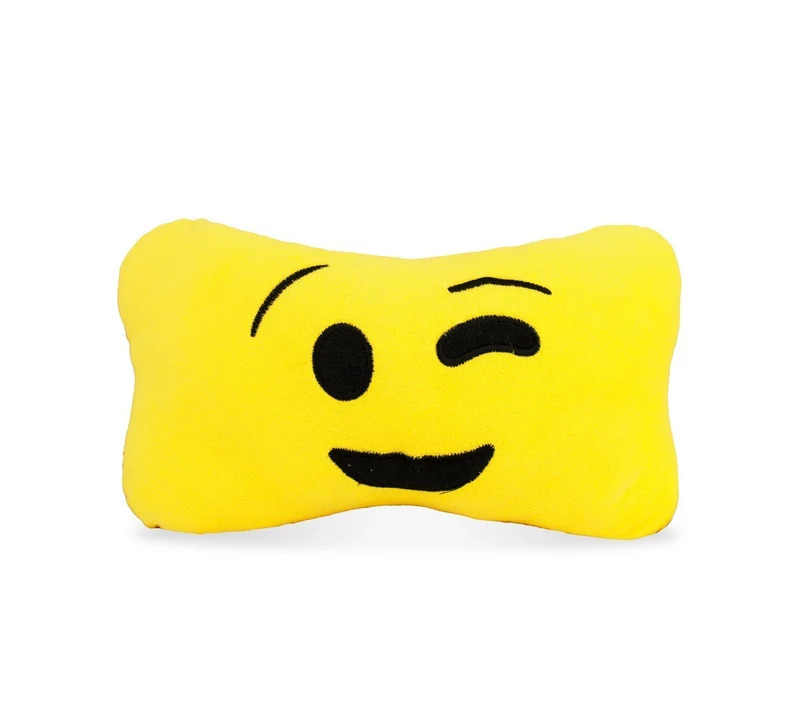 4594 Coussin appuie-tête émoticône pour voiture FREETIME idée cadeau