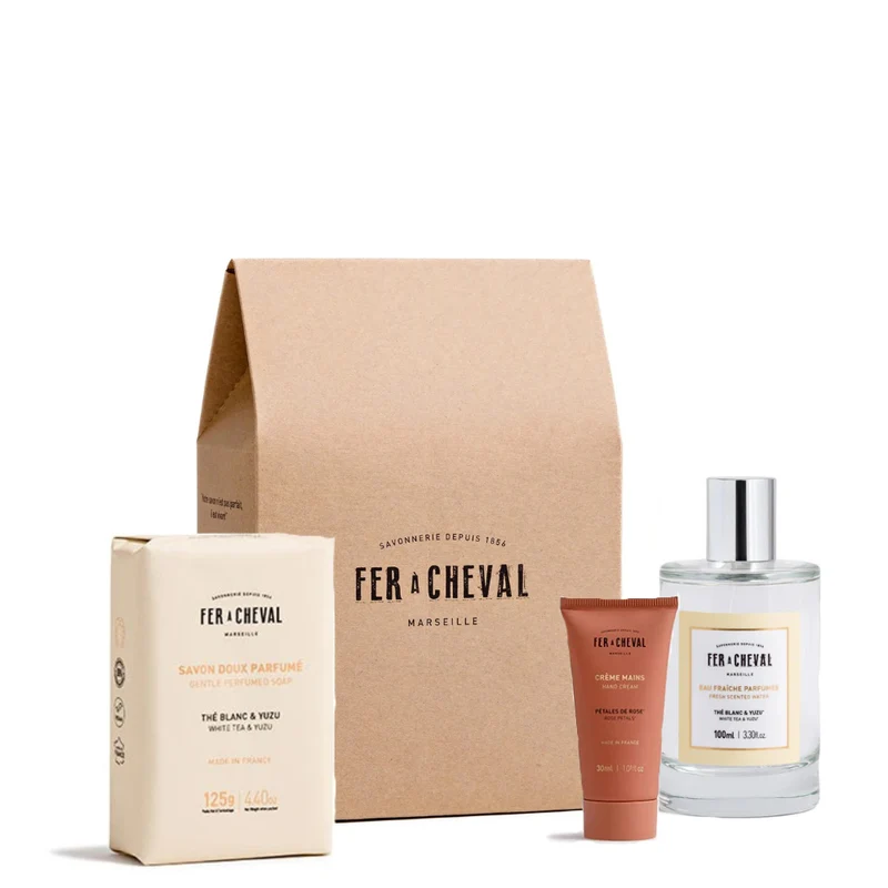 Rituel parfumé à Composer : Eau Fraîche | Savon Doux | Crème main