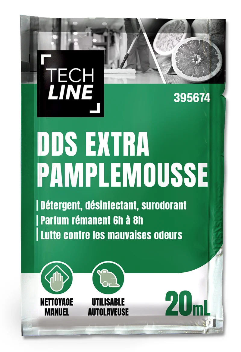 DETERGENT DESINFECTANT SURODORANT DDS EXTRA TECHLINE PAMPLEMOUS DOSE 20ML X250